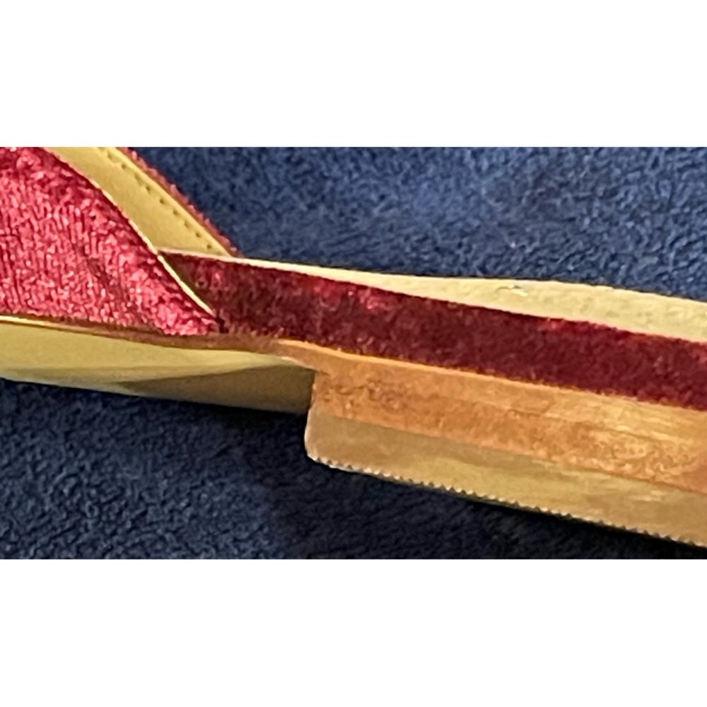 Anthropologie Farylrobin Tarray Embellished Velvet Flats NWT SZ 10 - Picture 9 of 15